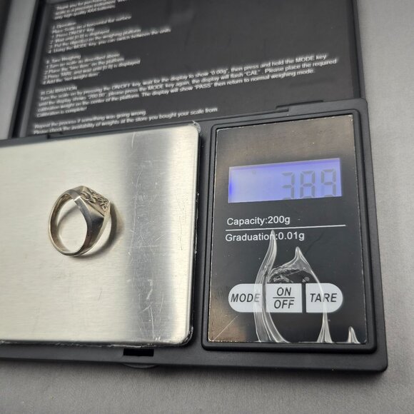 VTG Sterling Silver Cub Scouts Ring Size 6 Boy Scouts of America 3.89g Americana - Picture 8 of 9